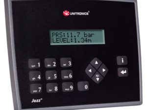 PLC controller Jazz by Unitronics flat panel front