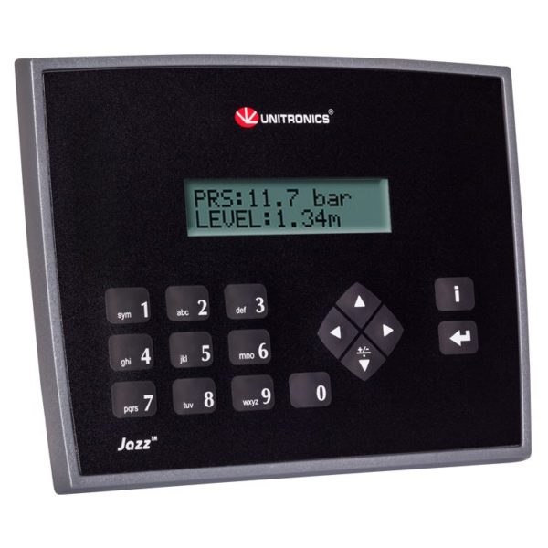PLC controller Jazz by Unitronics flat panel front