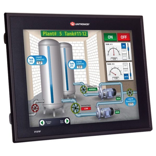 PLC controller Vision 1210 Unitronics front