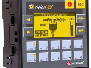 programmable logic controller Vision 120 front 1