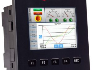 programmable logic controller Vision 350 by Unitronics flat panel front 1