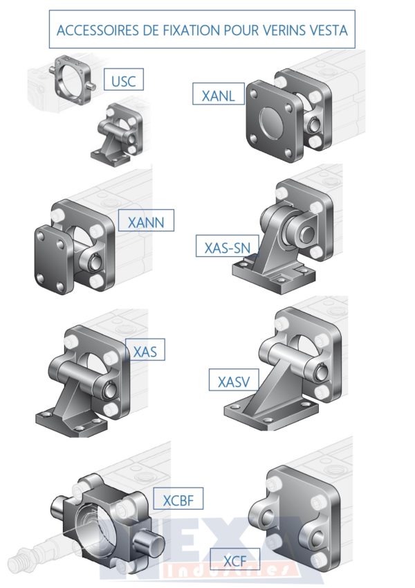 Accessoires de Fixation Verin VESTA page 0002