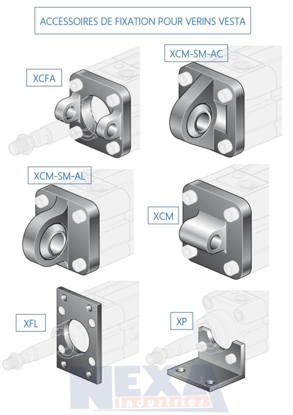Accessoires de Fixation Verin VESTA page 0003
