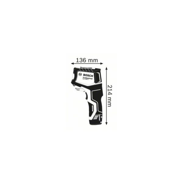detecteur thermique bosch pro gis 1000 c professional 3