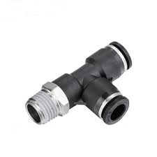 RACCORD ENFICHABLE EN T FILETAGE MALE, 6MM x G1/2" BORD, VPC PNEUMATIC NEXA INDUSTRIES CAMEROUN