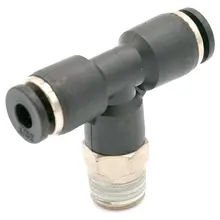 RACCORD ENFICHABLE EN T FILETAGE MALE, 8MM x G1/2" MILIEU, VPC PNEUMATIC NEXA INDUSTRIES CAMEROUN