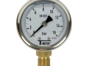 MANOMETRE 0-16 BAR, CADRAN INOX DN100, RACCORD LAITON VERTICAL G1/2", A GLYCERINE NEXA INDUSTRIES CAMEROUN