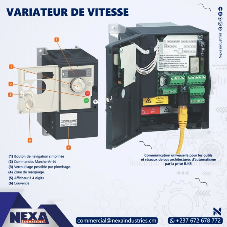 Description Variateur de vitesse